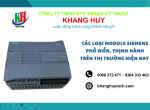 Các loại Module Siemens phổ biến, thịnh hành trên thị trường hiện nay tại Kỹ Thuật Khang Huy