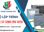 Khám phá đặc điểm và sức mạnh của bộ lập trình PLC S7-1200 CPU 1215C cùng Khang Huy Tech