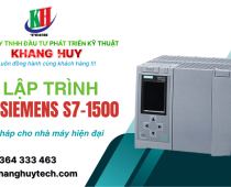 Bộ lập trình PLC Siemens S7-1500: Giải pháp cho nhà máy hiện đại 