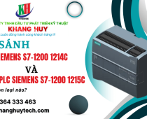 So sánh PLC Siemens S7-1200 1214C và 1215C: Nên chọn loại nào? 