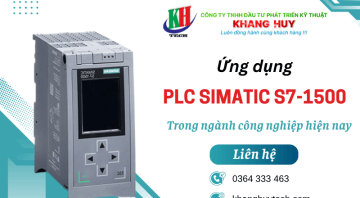 Ứng dụng PLC SIMATIC S7-1500 trong ngành công nghiệp hiện nay